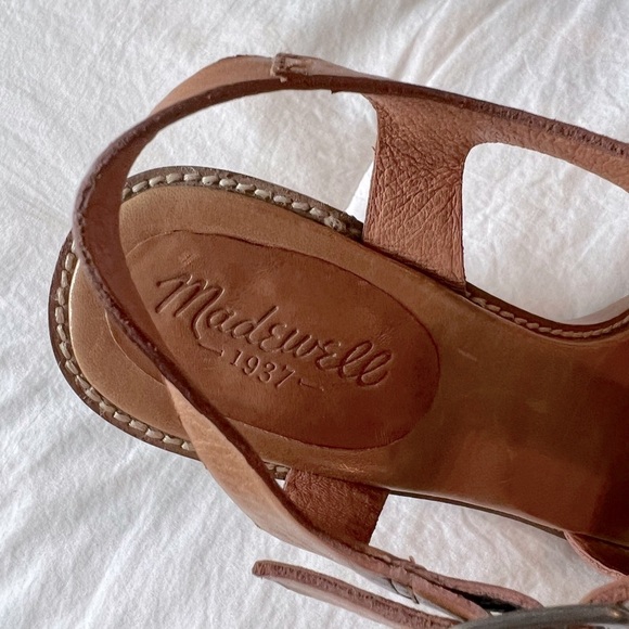 Madewell Loren block heel sandals Size 7 - Picture 8 of 10